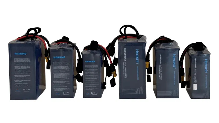 Agricultural drone battery product program
