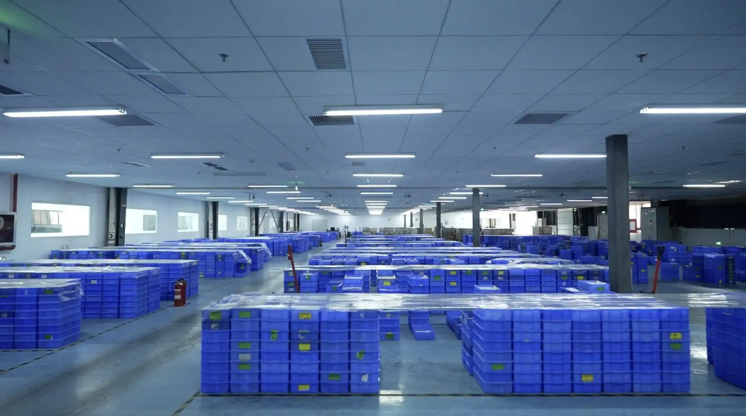 Authorized Herewin final battery handling and warehouse context